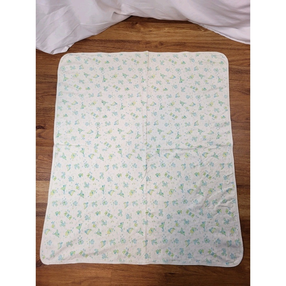 70's Vintage Carter's mother Goose nursery rhymes, Baby Blanket